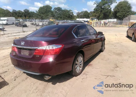 2013 Honda Accord Ex-L V-6 из США, поврежденный, VIN 1HGCR3F84DA001879